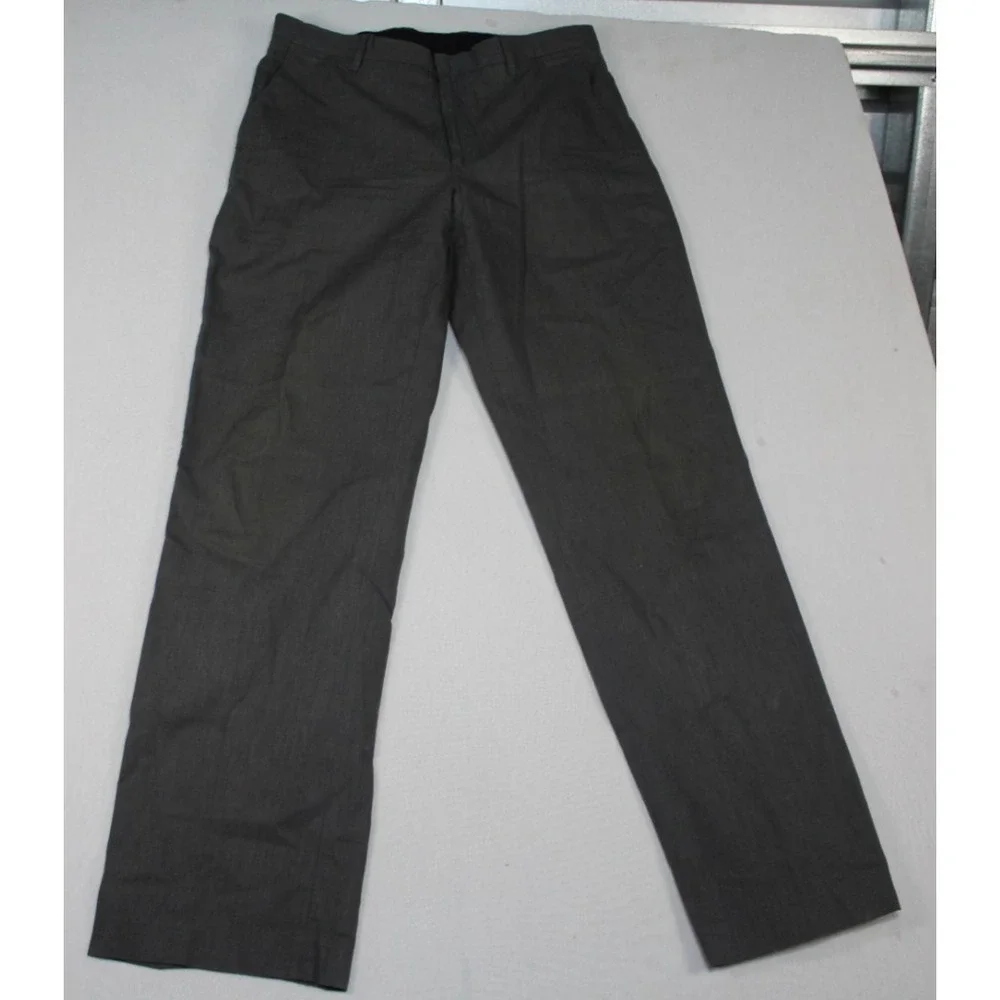 Banana Republic Pants Mens 34x34 Gray Excellent Classic Fit Chambray Cotton